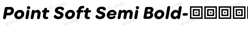 Point Soft Semi Bold字体转换